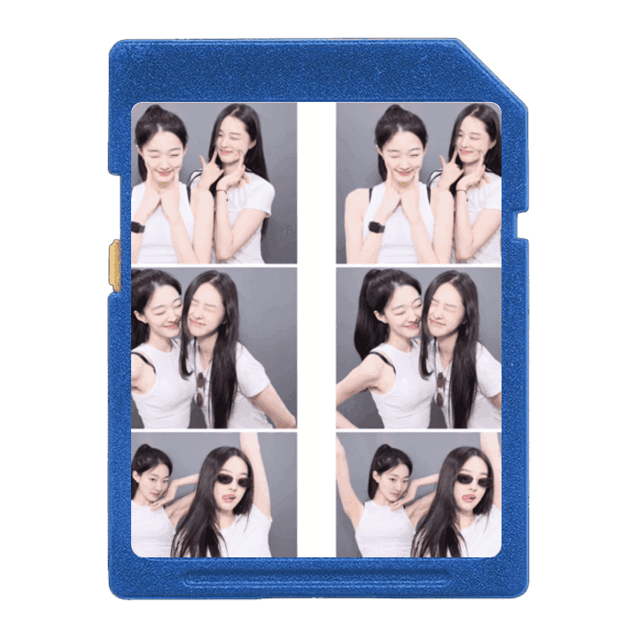 Chalkak SD card, front