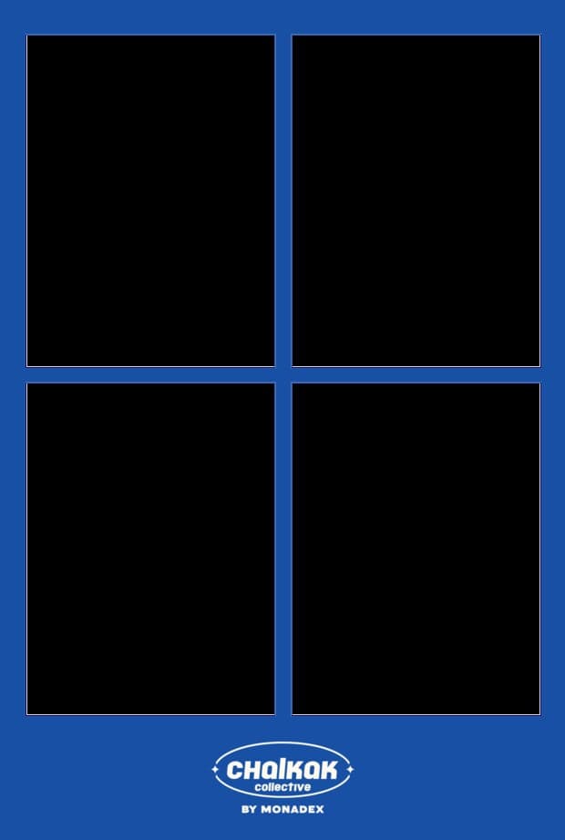 Classic six-up frame layout