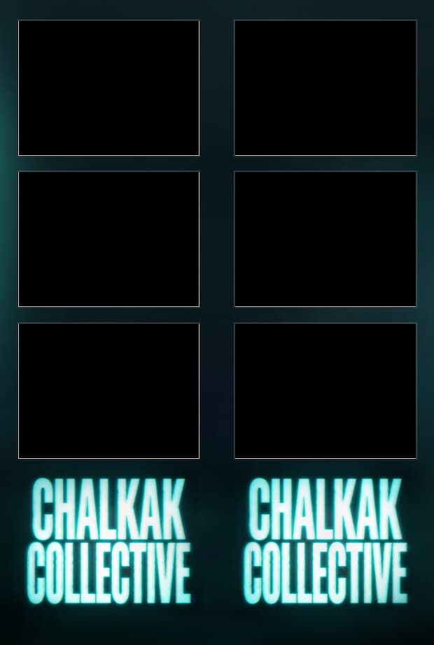 Neon frame layout